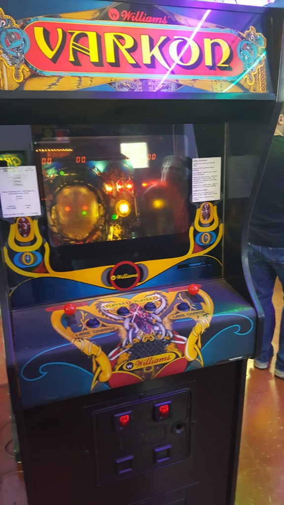 Trade Williams Joust pinball for Williams Varkon Museum of the Game