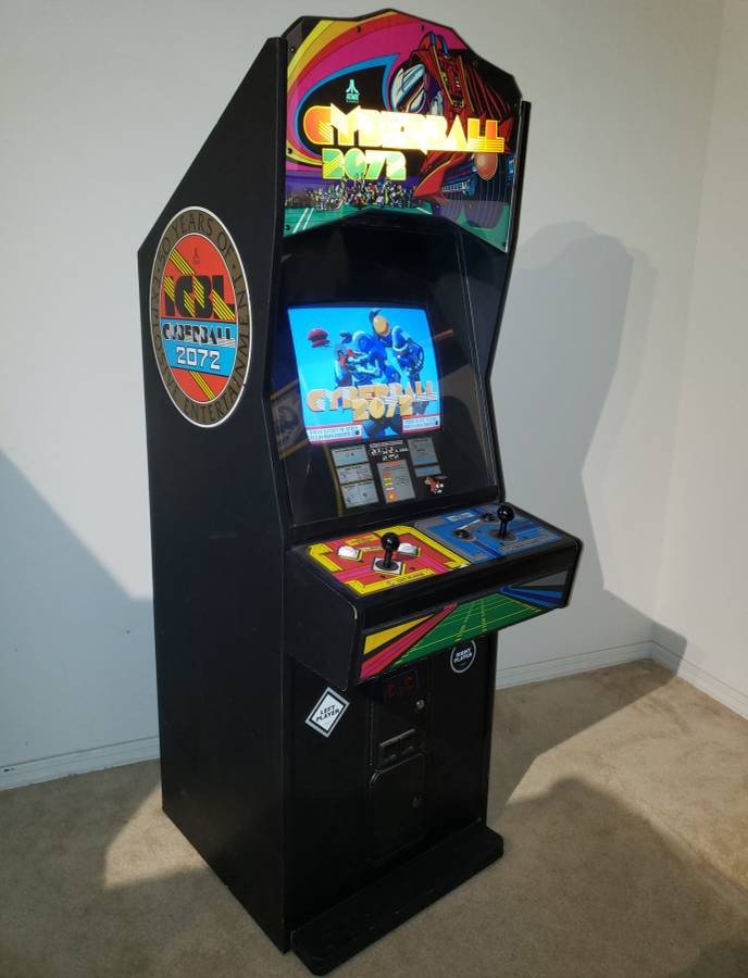 cyberball arcade machine