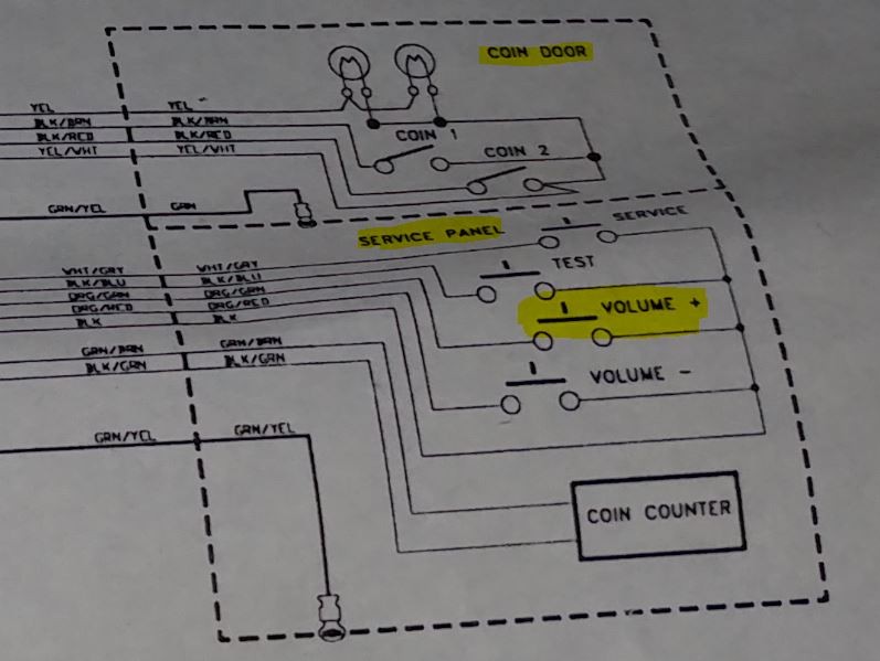 Namco Rockin' Bowl O' Rama volume control? | Museum of the Game Forums