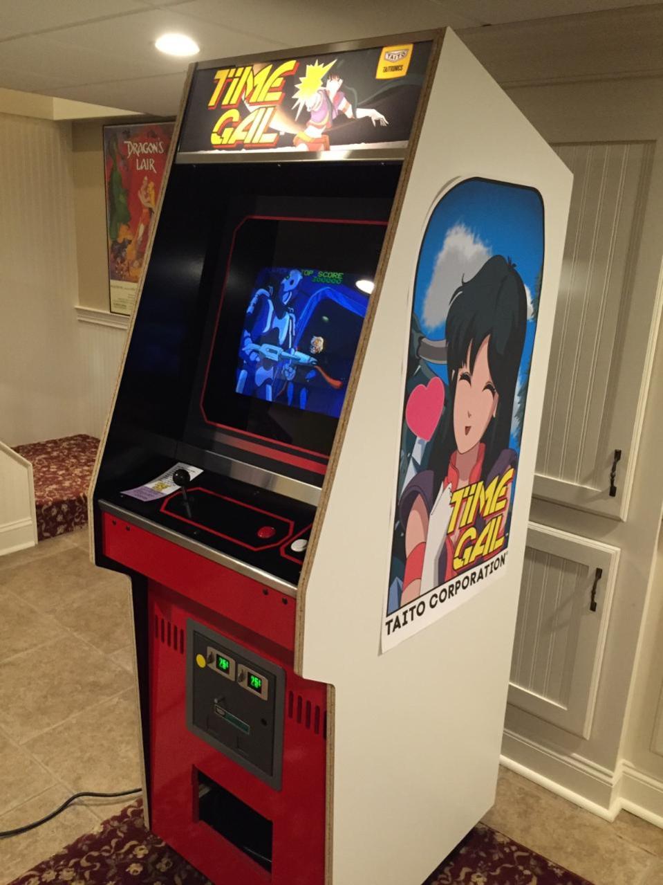 time gal arcade machine