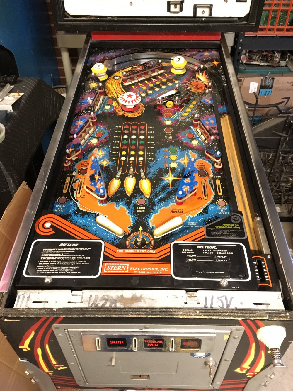 Stern Meteor | Museum of the Game® & International Arcade Museum® Forums