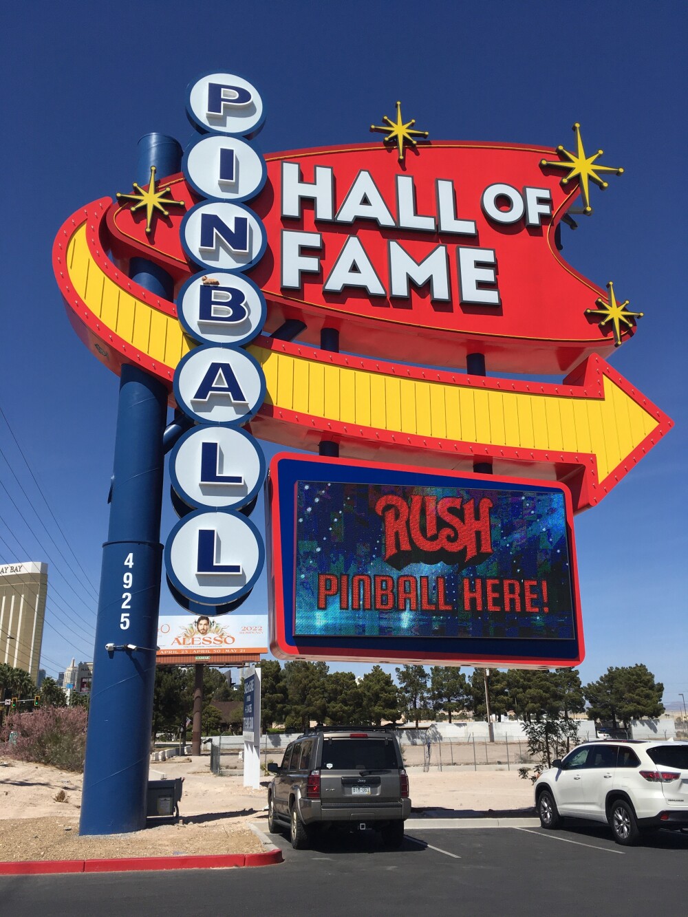 Pinball Hall of Fame - Las Vegas - RUSH pinball now at The Pinball